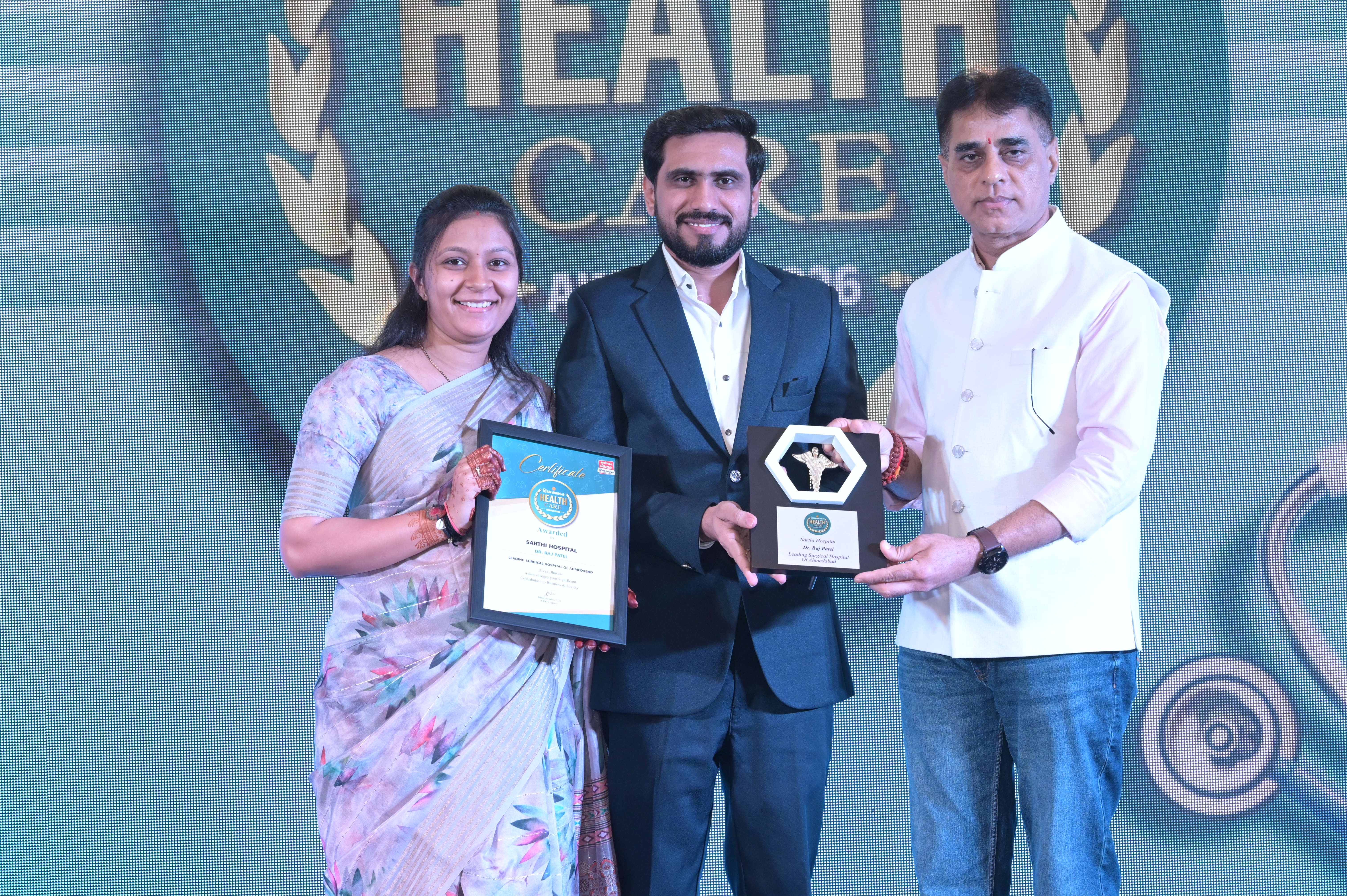 Sarathi Hospital Health Care Award 2026 video cover - Surgical Hospital in Ahmedabad